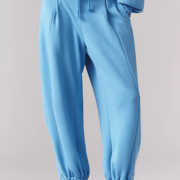 Daily Practice Blue‎ Joggers Drawstring Pull-On Elastic Ankle Pants – Women’s L - Picture 2 of 4